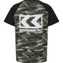 Hummel hmlFSK FLY T-SHIRT S/S - forest night