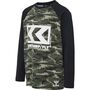 Hummel hmlFSK BOYS T-SHIRT L/S - forest night