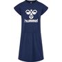 Hummel hmlFLOWY DRESS S/S - black iris