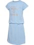 Hummel hmlFLOWY DRESS S/S - cerulean