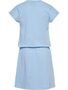 Hummel hmlFLOWY DRESS S/S - cerulean
