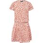 Hummel hmlJUMPY AOP DRESS S/S - copper brown