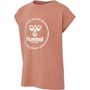 Hummel hmlJUMPY T-SHIRT S/S - copper brown
