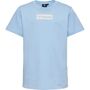 Hummel hmlFLOW T-SHIRT S/S - cerulean