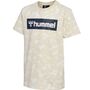 Hummel hmlRUSH AOP T-SHIRT S/S - birch