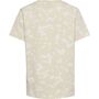 Hummel hmlRUSH AOP T-SHIRT S/S - birch
