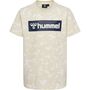 Hummel hmlRUSH AOP T-SHIRT S/S - birch