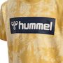 Hummel hmlJUMP AOP T-SHIRT S/S - ochre