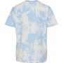 Hummel hmlJUMP AOP T-SHIRT S/S - cerulean