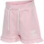 Hummel hmlDREAM RUFFLE SHORTS - parfait pink