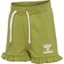 Hummel hmlDREAM RUFFLE SHORTS - green olive