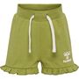 Hummel hmlDREAM RUFFLE SHORTS - green olive