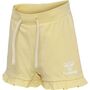 Hummel hmlDREAM RUFFLE SHORTS - italian straw