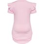 Hummel hmlDREAM RUFFLE BODY S/S - parfait pink