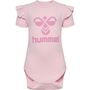 Hummel hmlDREAM RUFFLE BODY S/S - parfait pink