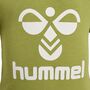 Hummel hmlDREAM RUFFLE BODY S/S - green olive