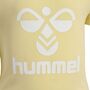 Hummel hmlDREAM RUFFLE BODY S/S - italian straw