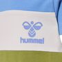 Hummel hmlGLAD BLOCK T-SHIRT S/S - silver lake blue