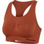Hummel hmlSHAPING SEAMLESS SPORTS TOP - arabian spice