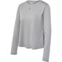 Hummel hmlMT FRI MESH T-SHIRT L/S - sharkskin