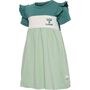 Hummel hmlTALYA DRESS S/S - silt green