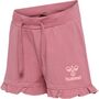 Hummel hmlTALYA RUFFLE SHORTS - mesa rose