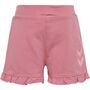 Hummel hmlTALYA RUFFLE SHORTS - mesa rose