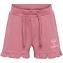 Hummel hmlTALYA RUFFLE SHORTS - mesa rose