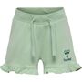 Hummel hmlTALYA RUFFLE SHORTS - silt green
