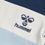 Hummel hmlAZUR BLOCK BODY S/S - dress blues
