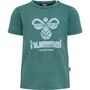 Hummel hmlAZUR T-SHIRT S/S - sea pine