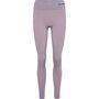 Hummel hmlCLEA SEAMLESS MID WAIST TIGHTS - nirvana melange