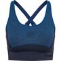 Hummel hmlCLEA SEAMLESS SPORTS TOP - insignia blue melange