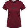Hummel hmlBOOSTER WOMAN T-SHIRT - cabernet