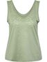 Hummel hmlMT LIGHT BURNOUT TANKTOP - seagrass