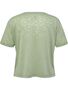 Hummel hmlMT LIGHT BURNOUT T-SHIRT - seagrass