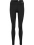 Hummel hmlTE FUNDAMENTAL MID WAIST TIGHTS - black/white