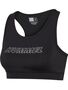 Hummel hmlTE FUNDAMENTAL SPORTS BRA - black/white
