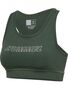 Hummel hmlTE FUNDAMENTAL SPORTS BRA - climbing ivy