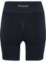 Hummel hmlMT DEFINE SEAML SCRUNCH SHORTS - black