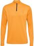 Hummel hmlACTIVE PL HALF ZIP - blazing orange