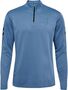 Hummel hmlACTIVE PL HALF ZIP - coronet blue