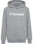 Hummel hmlGO 2.0 LOGO HOODIE KIDS - grey melange