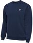 Hummel hmlLOOSE CREWNECK BEE - dress blues