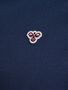 Hummel hmlLOOSE T-SHIRT BEE S/S - dress blues