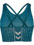 Hummel hmlMT DROPS SEAMLESS SPORTS BRA - stargazer/silver lining