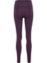 Hummel hmlTIF SEAMLESS HIGH WAIST TIGHTS - plum perfect