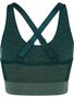 Hummel hmlCLEA SEAMLESS SPORTS TOP - green gables/garden topiary me