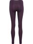 Hummel hmlSHAPING SEAMLESS MW TIGHTS - plum perfect