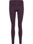 Hummel hmlSHAPING SEAMLESS MW TIGHTS - plum perfect